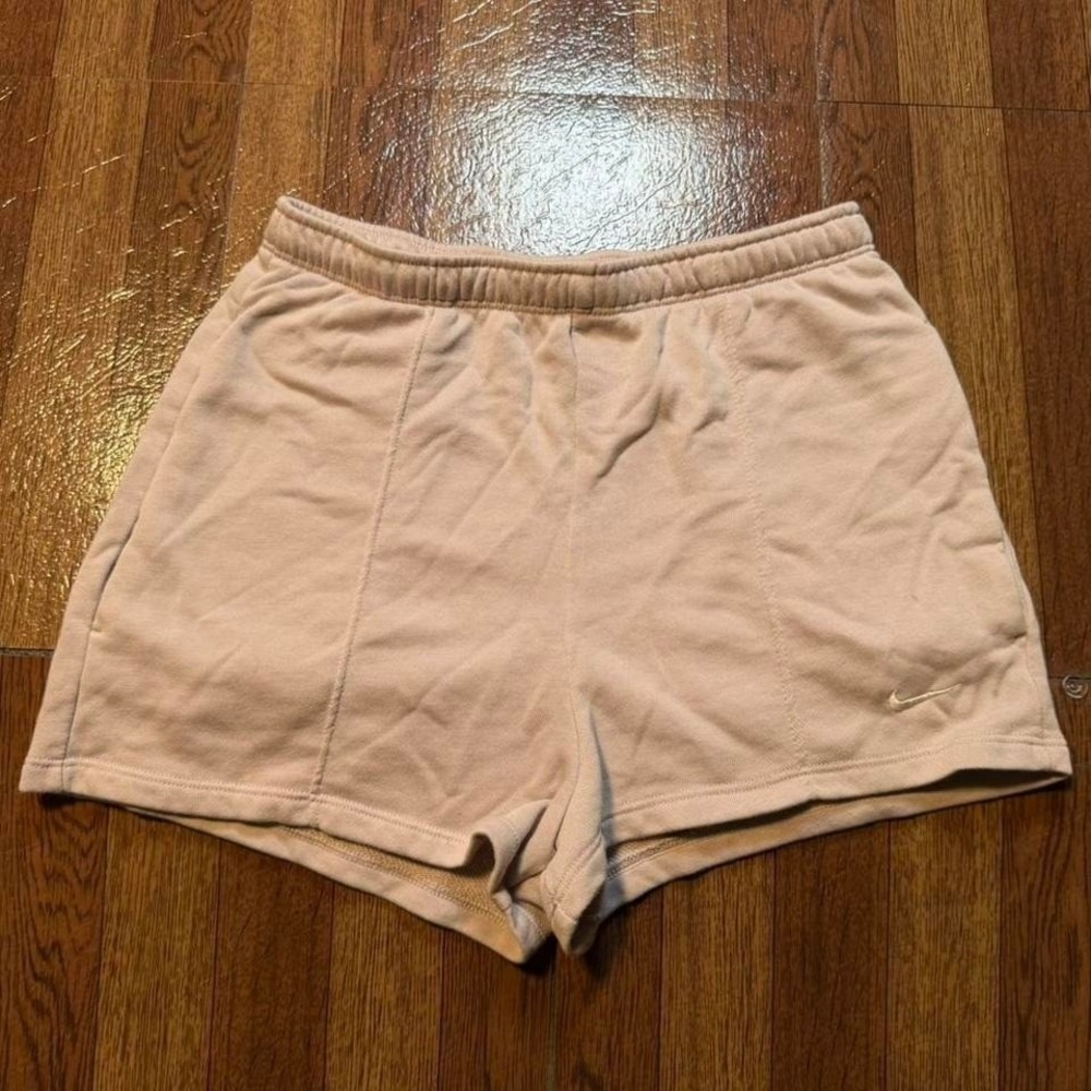 Nike Pink Women's Fleece Retro Tech Sportswear Train Shorts XS